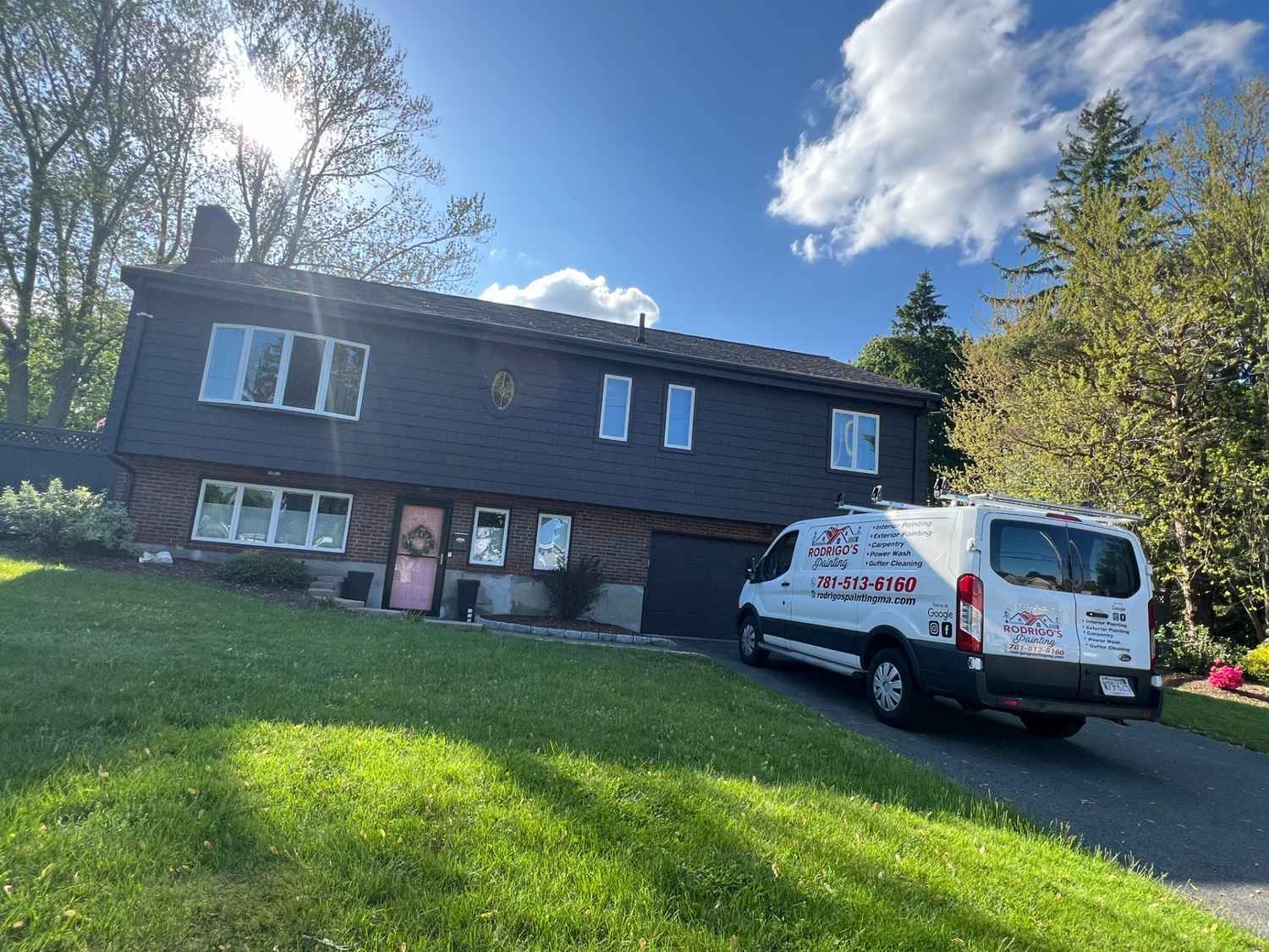 Completed home painting finish in Salem, MA