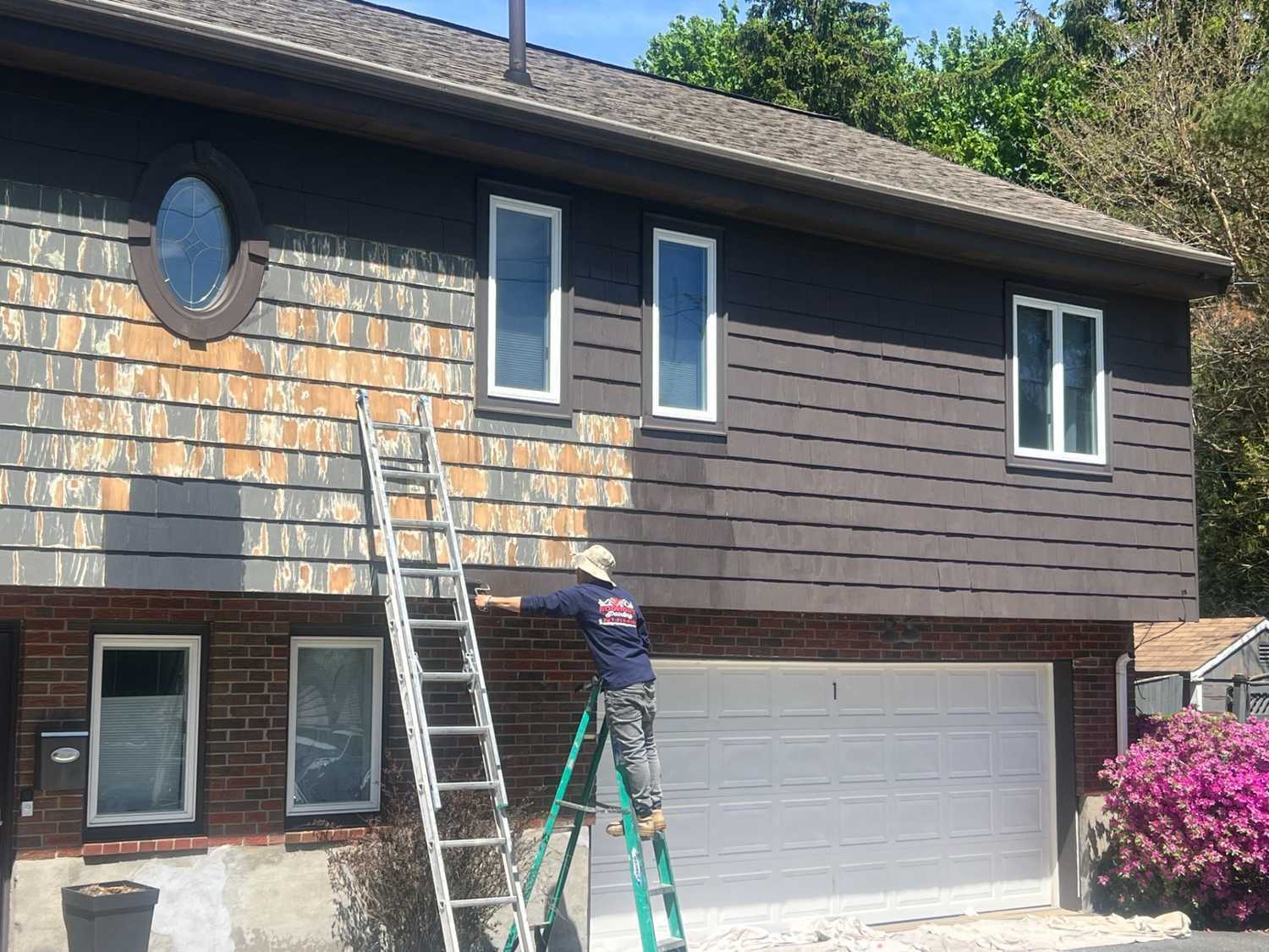 Exterior siding restoration in Peabody, MA